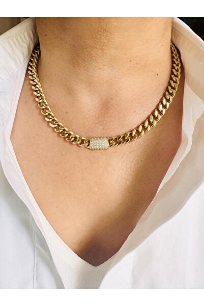 DEVİ fashion Premium Chain Necklace and Bracelet Xuping Set