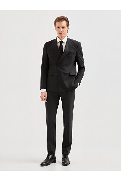 Toss Erkek 6 Drop Takım Elbise-Siyah