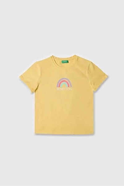 United Colors of Benetton Tricou pentru fetiță 17104 4/14 ani