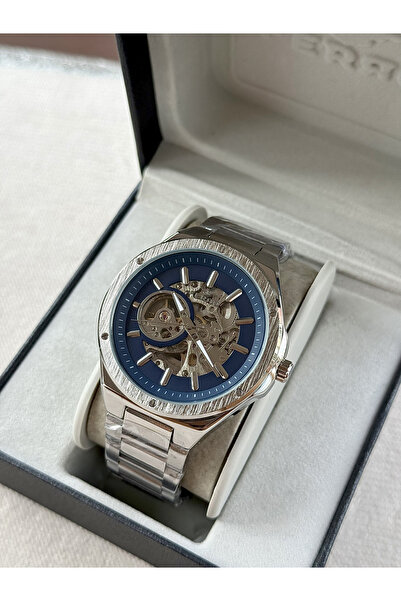 FERRO Silver Steel Cord Men's Wristwatch F31443A-A3