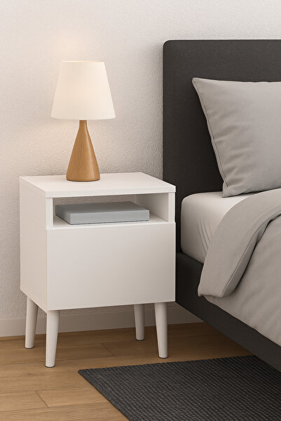 CKN MOBİLYA 106 Sehpa Komodin Çekmeceli