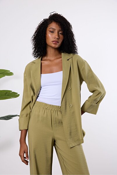 Bolivente Εξωτερικό Χακί Κανονικό Εποχιακό Μπουφάν χωρίς επένδυση