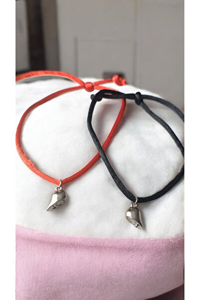 NAS fashion Mıknatıslı Kalp Çift Arkadaş Sevgili Bilekliği