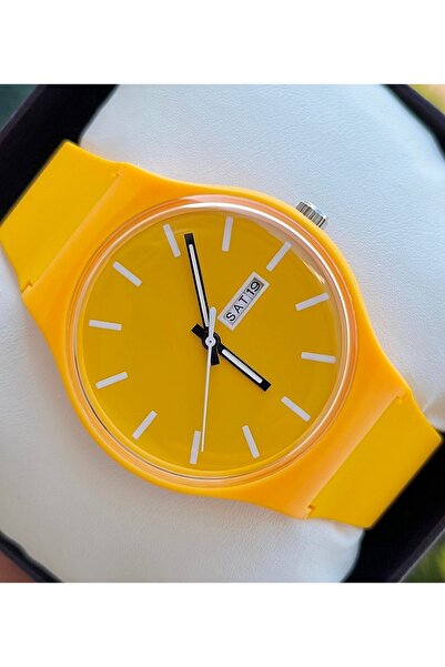 Weluxa Phosphorescent Scorpion Yelkovan Unisex Wristwatch with Silicone Band Calendar