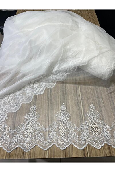 Store ETEK NAKIŞLI ŞIK SALON VE OTURMA ODASI PERDESİ