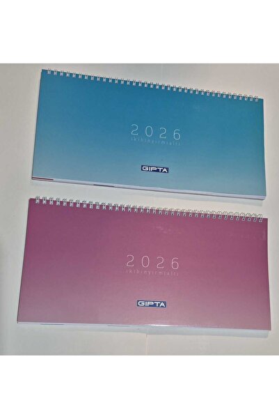 Gıpta 2026 SPİRALLİ MASA TAKVİMİ 16x33 cm 506-PXK 2 Adet
