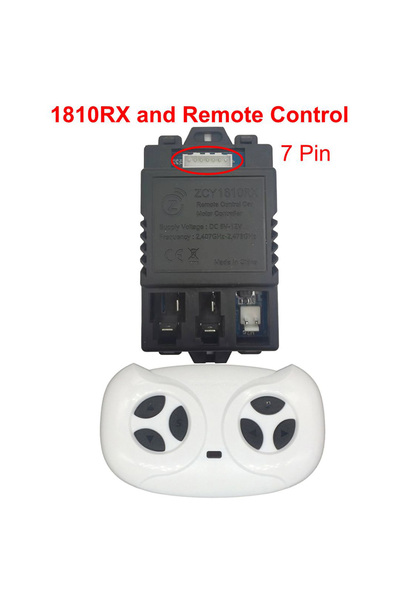 Choice 7pin Full set Seven Pin Receiver JR1810RX 6-12V Control Box For Kids E...
