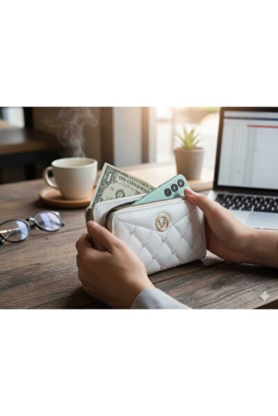 OEM 2-in-1 women's wallet with phone compartment and removable shoulder strap...