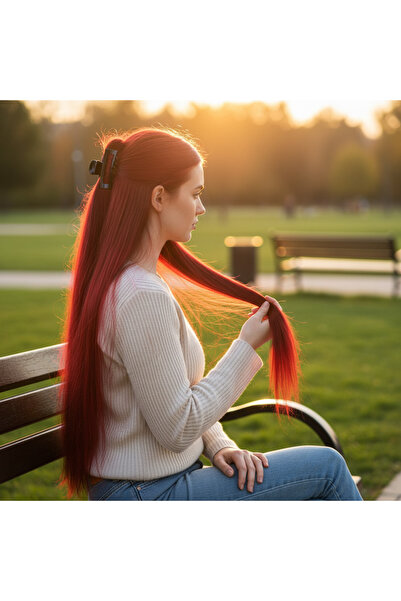 Ethab Ticaret فايبر سين فلات 8 قطع ستابل / أحمر