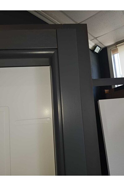 Çınar Kasa Pervaz 10 - 13 Cm Duvar için BANYO WC kapı KASAsı 'Antrasit' (1 kapı) PVC kaplama Ölçü: 205*76*11 cm