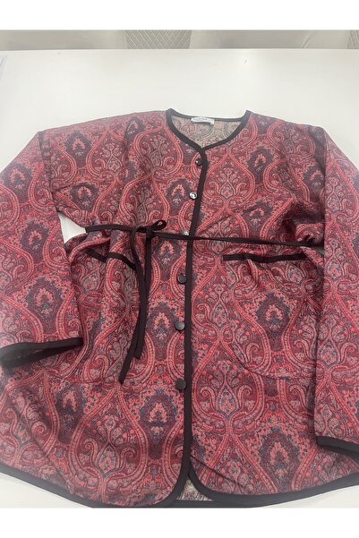 Sara Deluxe Jakar Ceket Tesettür Giyim