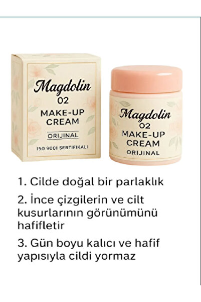 Magdolin Chale Make-up Cream 23 gr 02 Numara
