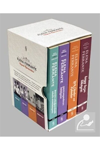 Everest Yayınları Elena Ferrante Napoli Seti (4 KİTAP-KUTULU)