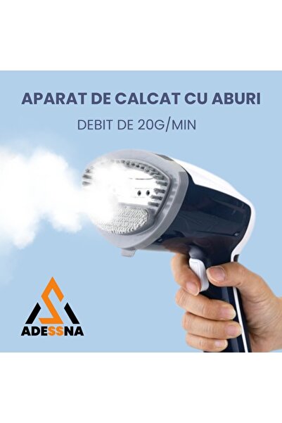 OEM Aparat de călcat vertical cu abur ADESSNA, Rezervor 300 ml, Albastru– Performanță profesională