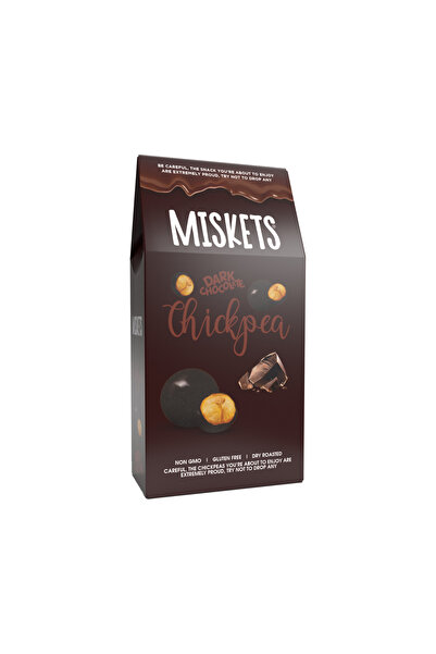 Miskets Bitter Çikolata Kaplı Leblebi Draje 80 gr