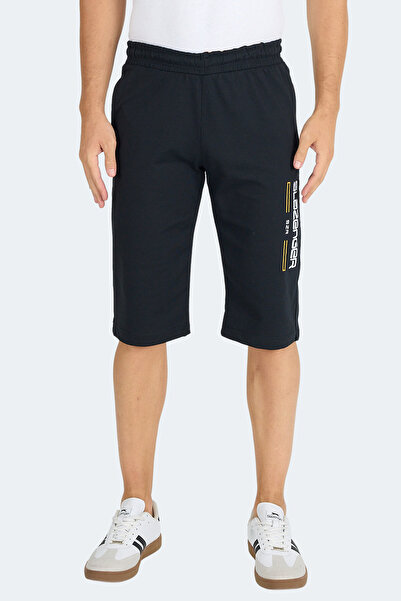 Slazenger Nebo I Men's Pocket Capri Black Shorts