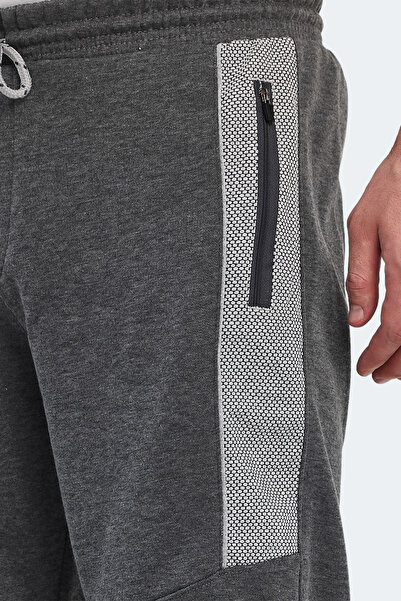 Slazenger NAMRAT IN Ανδρικό σορτς Capri σε σκούρο γκρι χρώμα με τσέπες