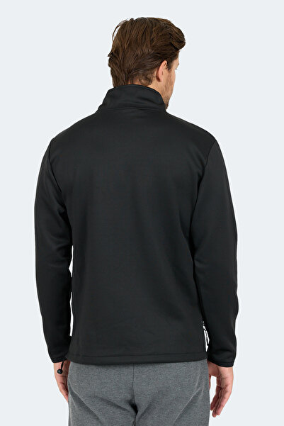 Slazenger SATU Erkek Siyah Sweatshirt