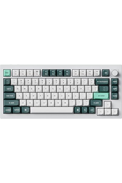 Keychron Q1 HE Wireless Mechanical Keyboard – Arabic & English Layout, 75% Compact, Hall Effect Ma
