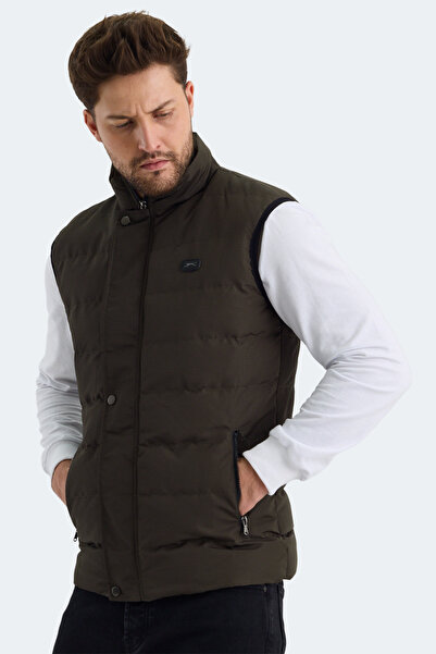 Slazenger Khaki Men's Zula Vest - St21ye010-800