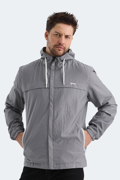 Slazenger Ανδρικό αδιάβροχο σκούρο γκρι HANGA