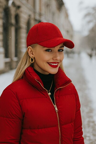 FELLMENS Unisex Red Stamped Hat