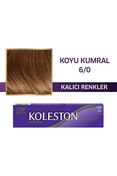 Wella Koleston Single Tüp Boya 6/0 Koyu Kumral