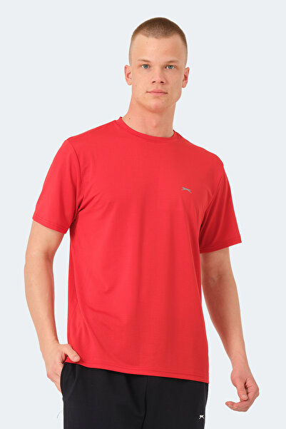 Slazenger Oswin in Men's Red T-Shirt