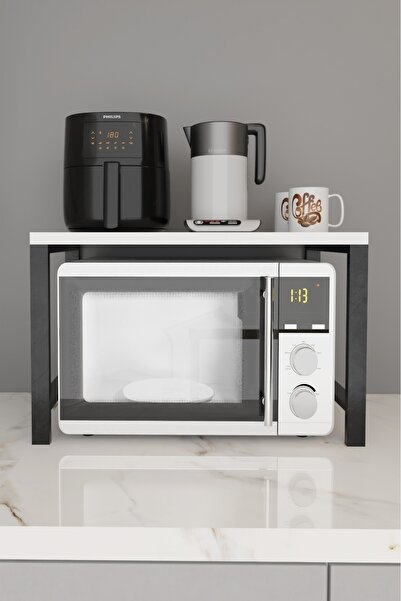 steel desing Mutfak Organizeri, Mikrodalga Dolabı , Tezgah Üstü Raflı Fırın S...