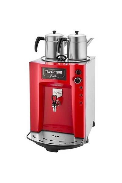 Remta De11p Elektrikli 2 Demlikli Premium Jumbo Çay Makinesi 23 Lt Kırmızı - ...