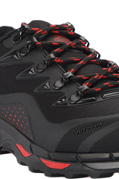 Slazenger HELL IN Kadın Su Geçirmez Siyah / Kırmızı Bot