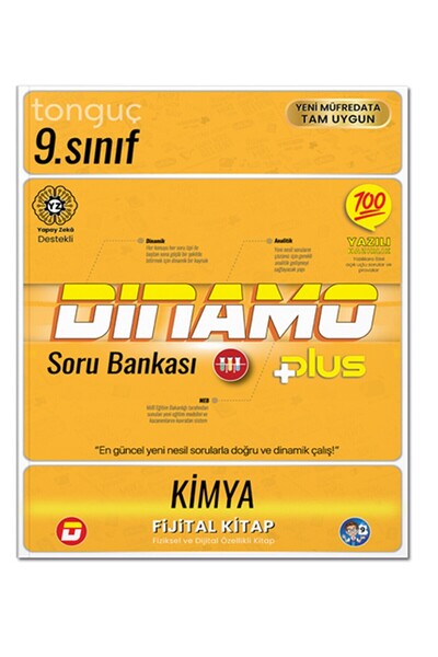 Tonguç Yayınları 2025 - 9. Sınıf Kimya Dinamo Soru Bankası
