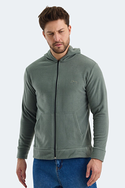 Slazenger St21we064-800 Samson Khaki Men's Sweatshirt
