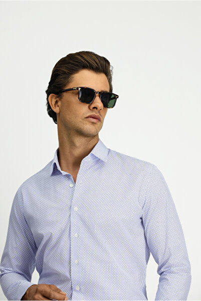 Kiğılı Βαμβακερό πουκάμισο με μακρυμάνικο Slim Fit Slim Fit