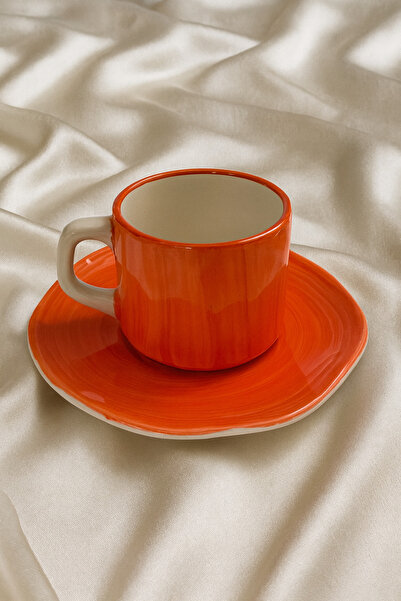 Hausette Single Vivid Colors Ceramic Turkish Coffee, Mug, Turkish Coffee Cup,...