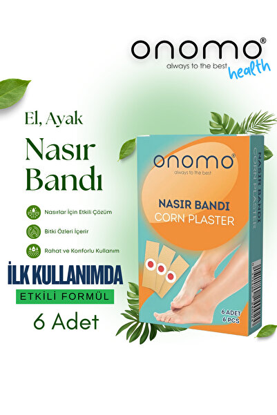 Onomo Health Nasır Bandı Nasır Yakısı 6 Adet