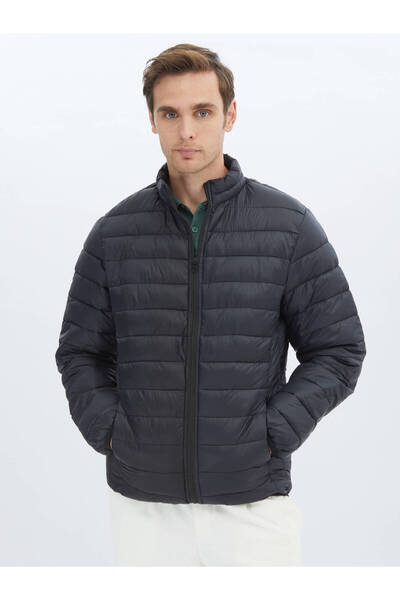 Kip Siyah Regular Fit Casual Dokuma Mont
