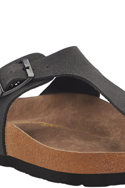 Slazenger Luke Black Nubuck Women's Slippers