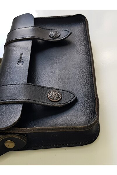 aysefe جلد طبيعي، صناعة يدوية، نقود، هاتف، حقيبة يد رجالية