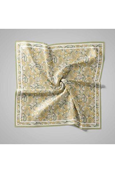 PİRAMİT Natural Patterned Scarf