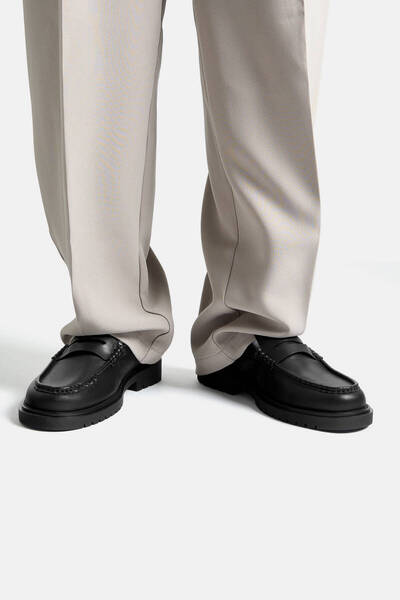 Pull & Bear Hacimli mokasen ayakkabı