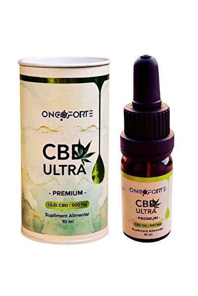 Biotech Evolution Oncoforte CBD 5% (500 mg de CBD), Supliment alimentar cu ulei CBD, 10 ml, Broad Spectrum HSO