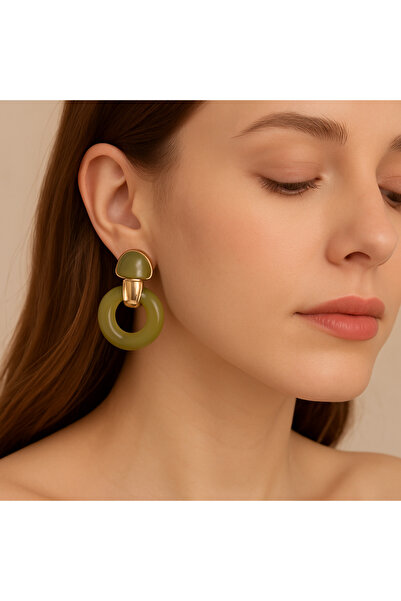 Glithe Taşlı Kadın Küpe