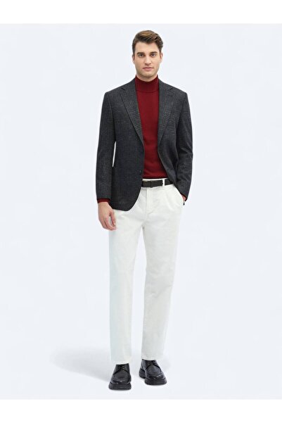 Kip Πλεκτό μπουφάν Comfort Fit με μαύρο σχέδιο
