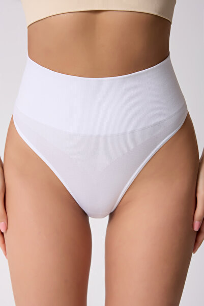 Shopynar High Waist Tummy Control String Corset Panties That Gather the Belly and Shape the Body