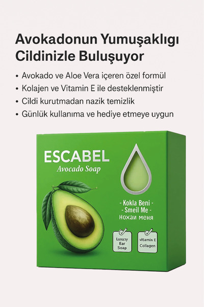Escabel AVOKADO SABUN 120 GRM
