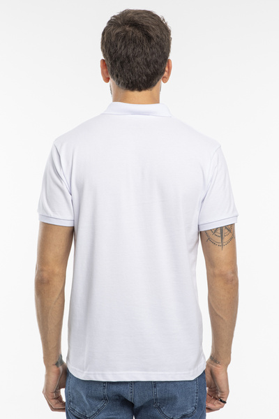 Slazenger Ανδρικό λευκό T-Shirt - Salvator St11te081