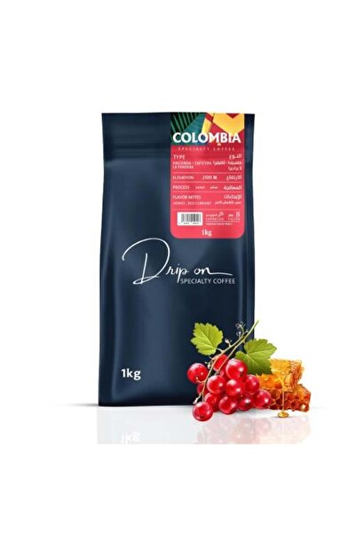 Drip on coffee حبوب البن الكولومبية المتخصصة | هاسيندا كافتيرا لا براديرا 1 كجم