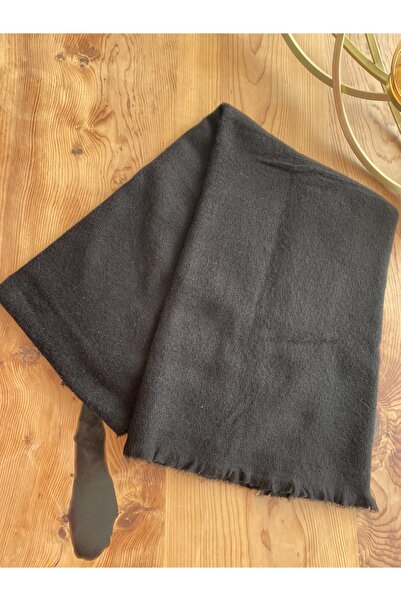 Bohemian Women's Black Checkered Soft Textured Scarf Shawl