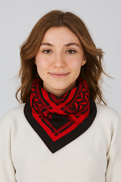 Sebir Moda Patterned Knitwear Scarf